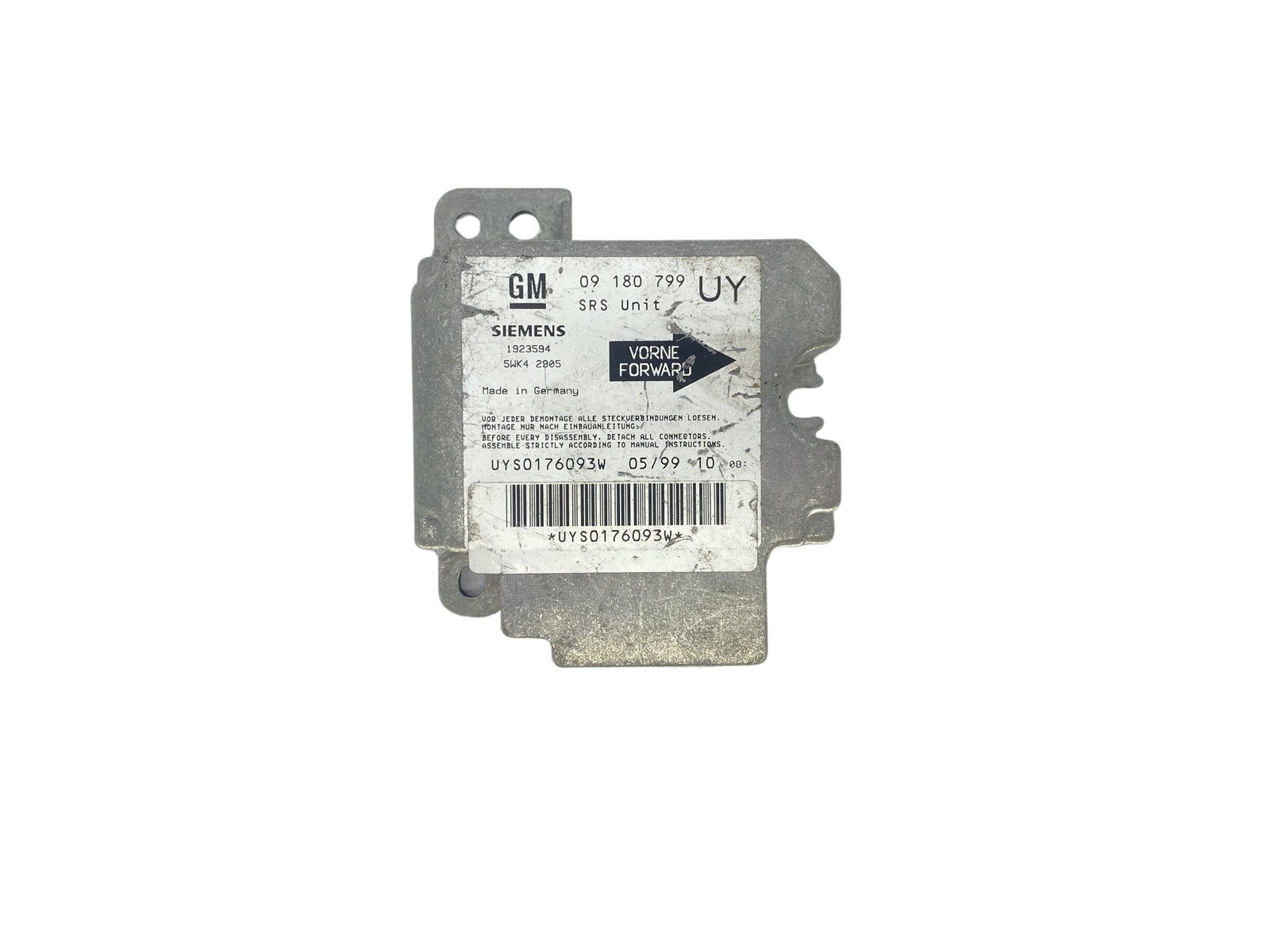 Unidade de Controlo 09180799 5WK42905 Opel Siemens 58468 main product photo