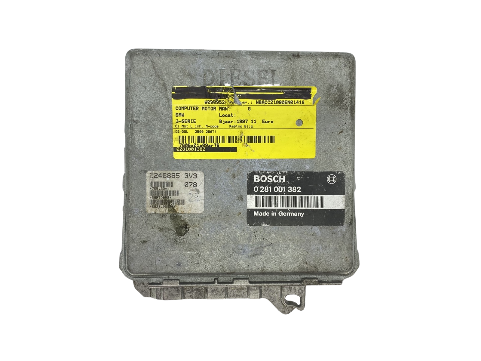 Unidade de Controlo 0281001382 2246685 3V3 BMW Bosch main product photo