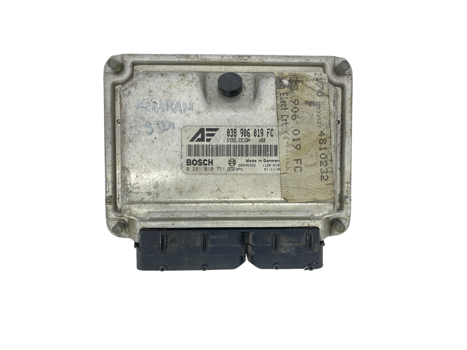 Unidade de Controlo 038906019FC 0281010751 VW Seat Bosch 56912 main product photo