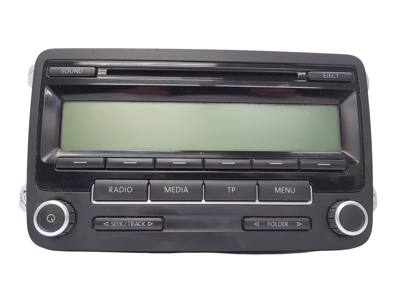 Rádio leitor de CD VW 1K0035186AA 7647201360 Blaupunkt 1204 main product photo