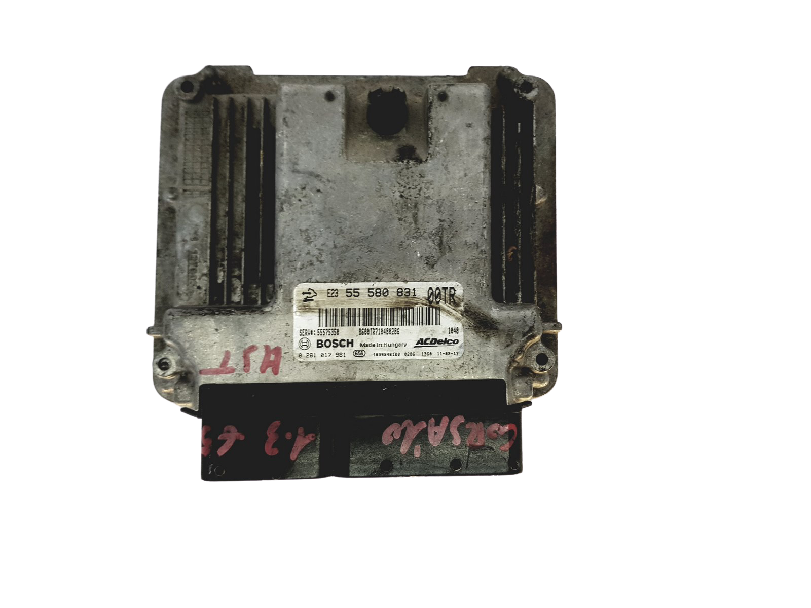 Unidade de Controlo 0281017961 55580831 00TR Opel Bosch 27448 main product photo