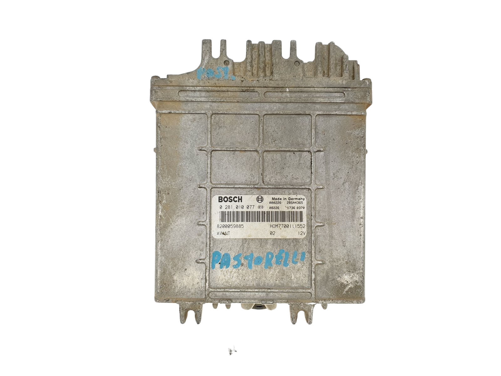 Unidade de Controlo 0281010077 8200059885 7700111552 Renault Bosch main product photo