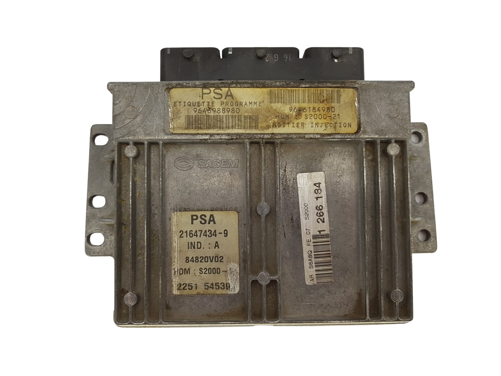 Unidade de Controlo 9646988980 9646184980 21647434-9 PSA Sagem 1019 main product photo