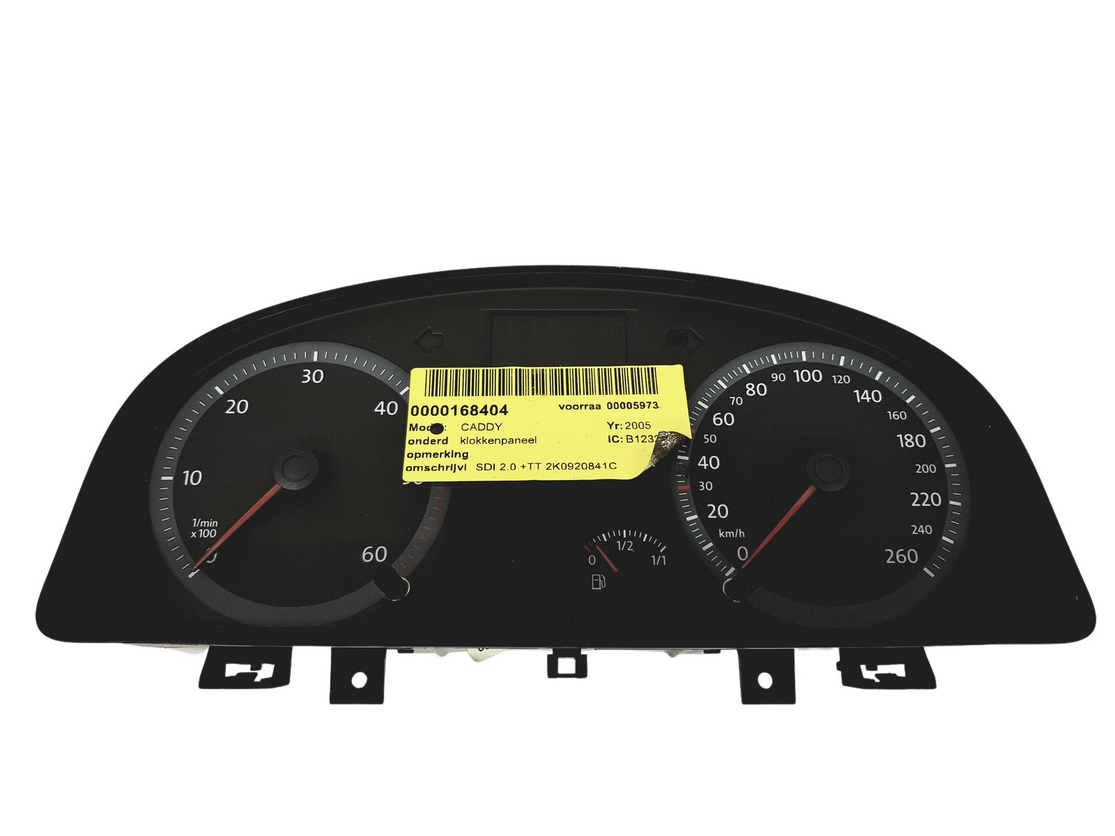 Conta-rotações VW Caddy 2K0920841C 110080237019 31102 main product photo