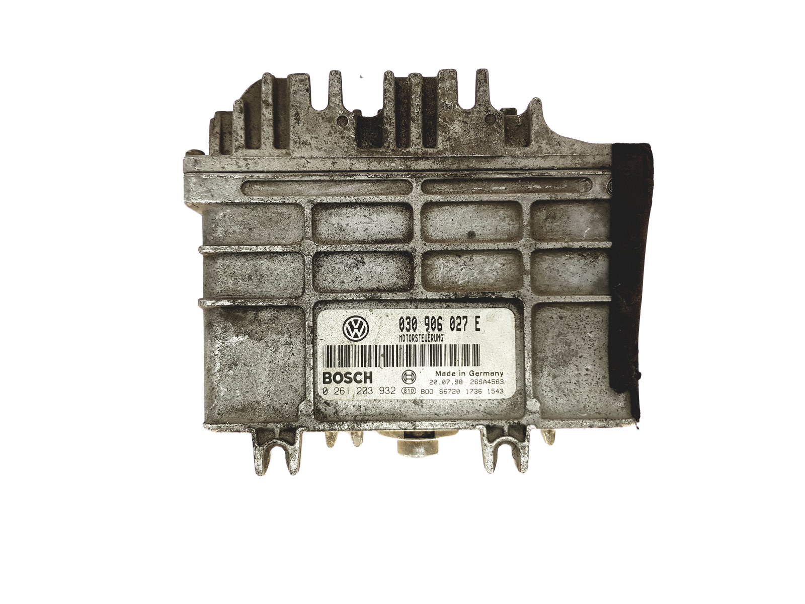 Unidade de Controlo do Motor ECU VW 030906027E 0261203932 Bosch 24821 main product photo