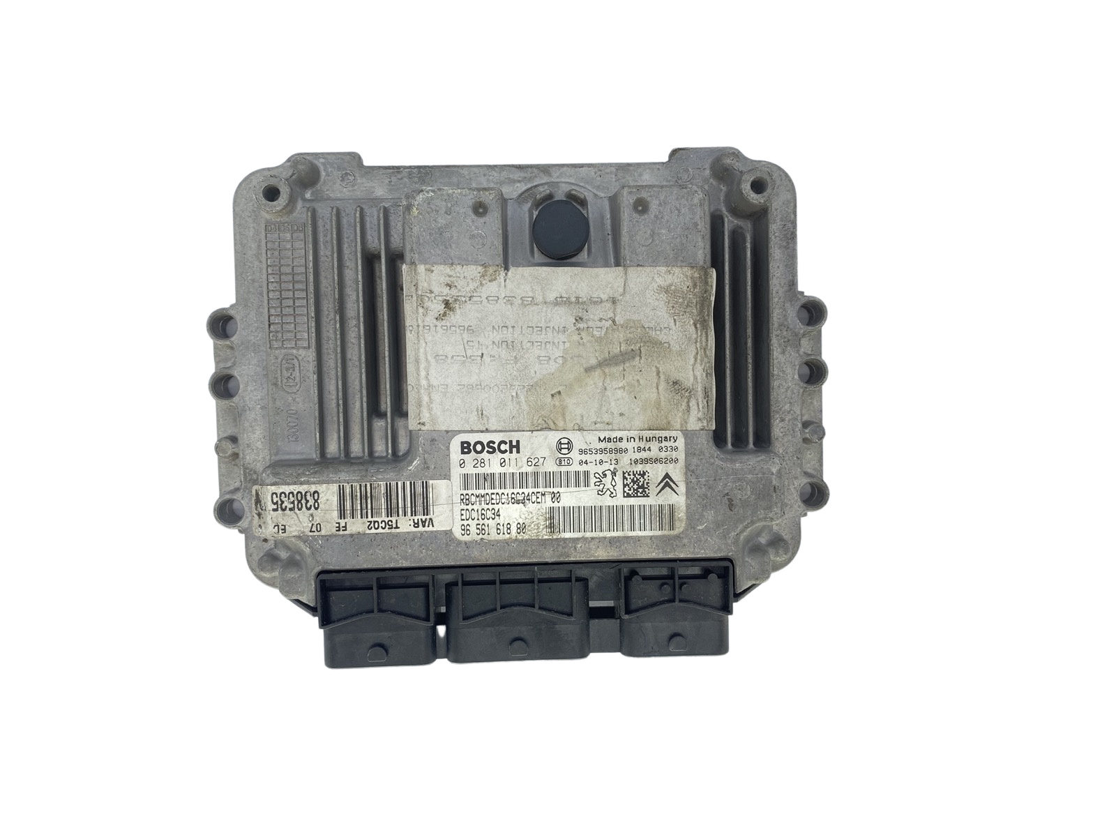 Unidade de Controlo 0281011627 9656161880 9653958980 PSA Bosch 60333 main product photo