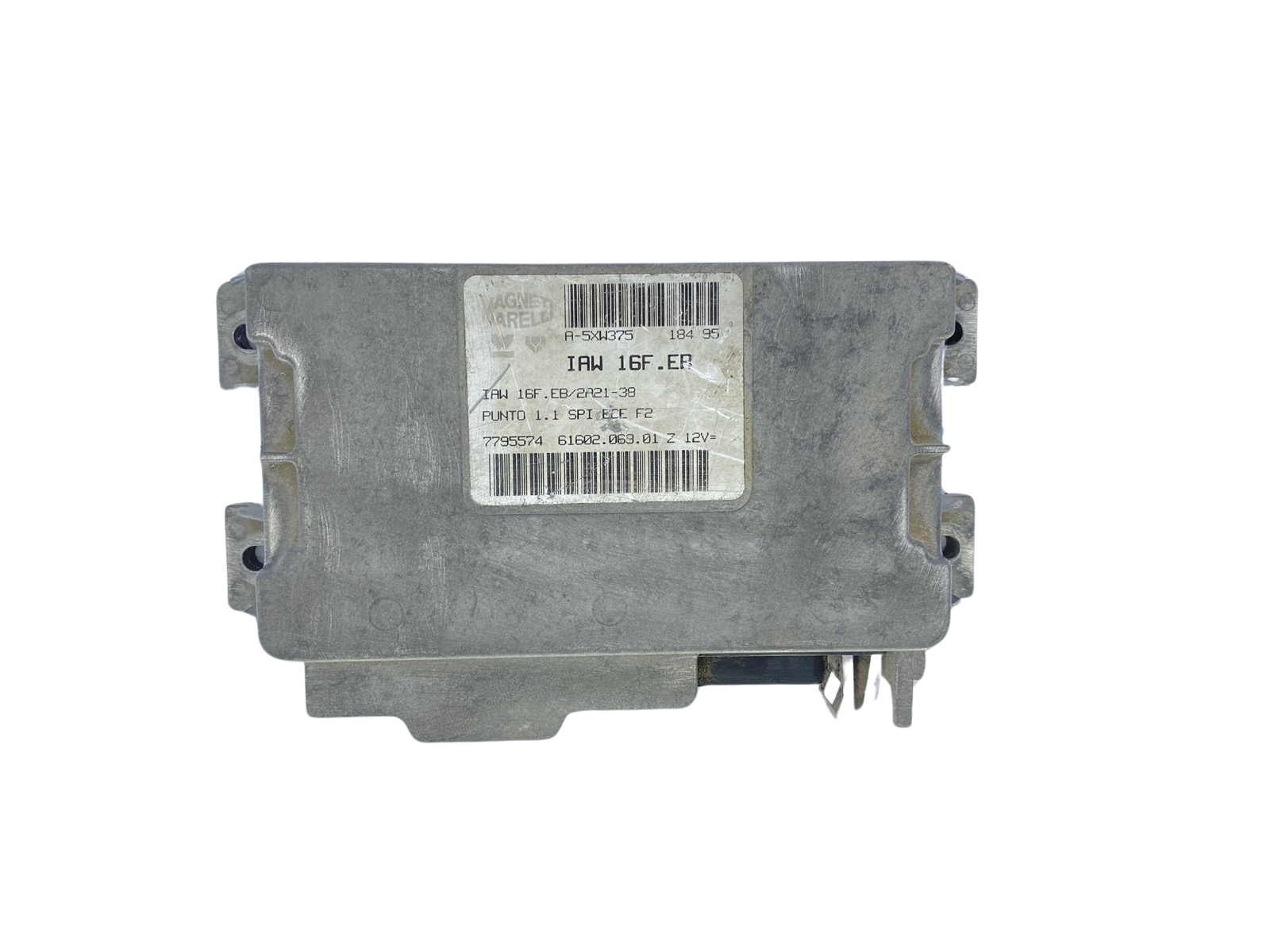 Unidade de Controlo IAW16F.EB 7795574 61602.063.01 Fiat Magneti Marelli 61566 main product photo