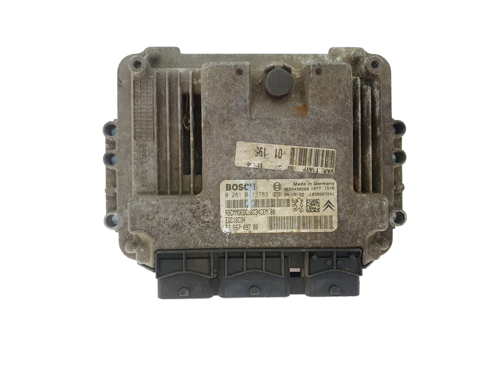 Unidade de Controlo 0281011783 9656709780 9654490280 PSA Bosch 46192 main product photo
