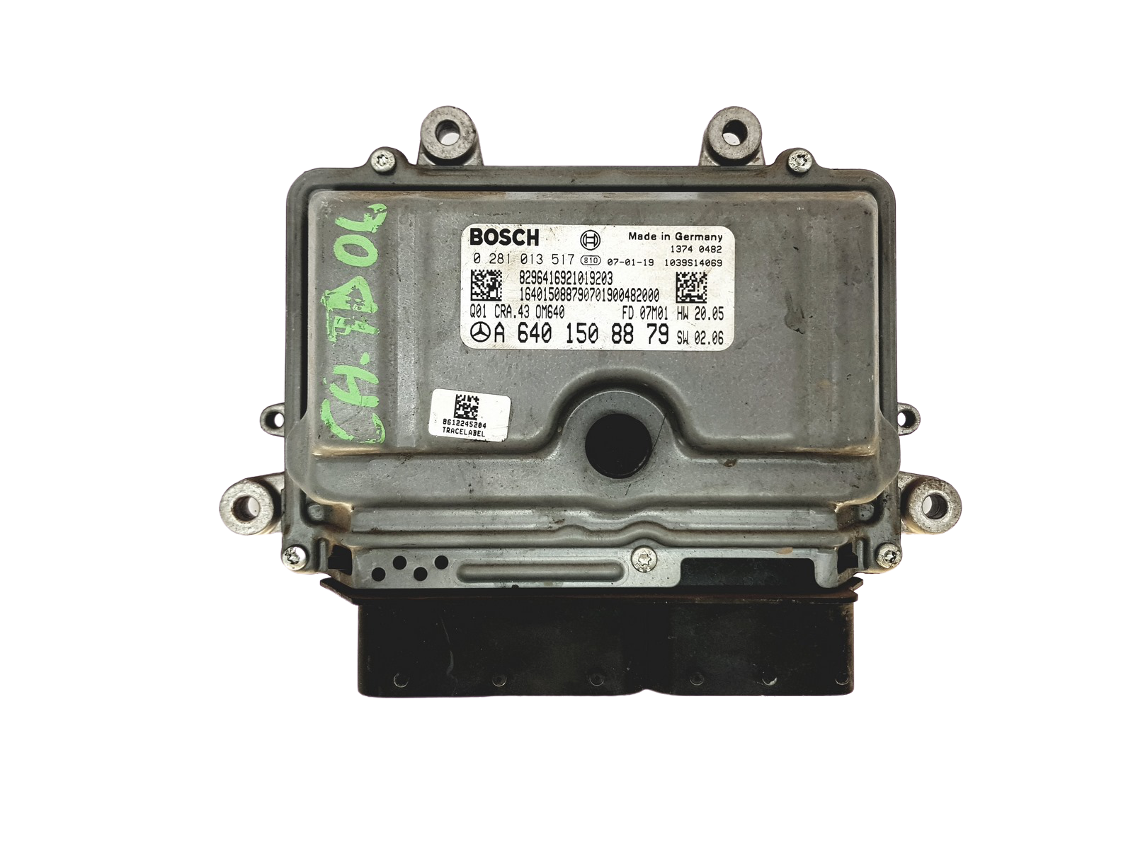 Unidade de Controlo A6401508879 0281013517 Mercedes Bosch 25349 main product photo