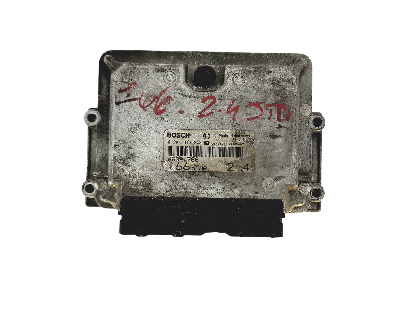 Unidade de Controlo do Motor ECU 46821768 0281010340 Alfa Romeo Bosch 26341 main product photo