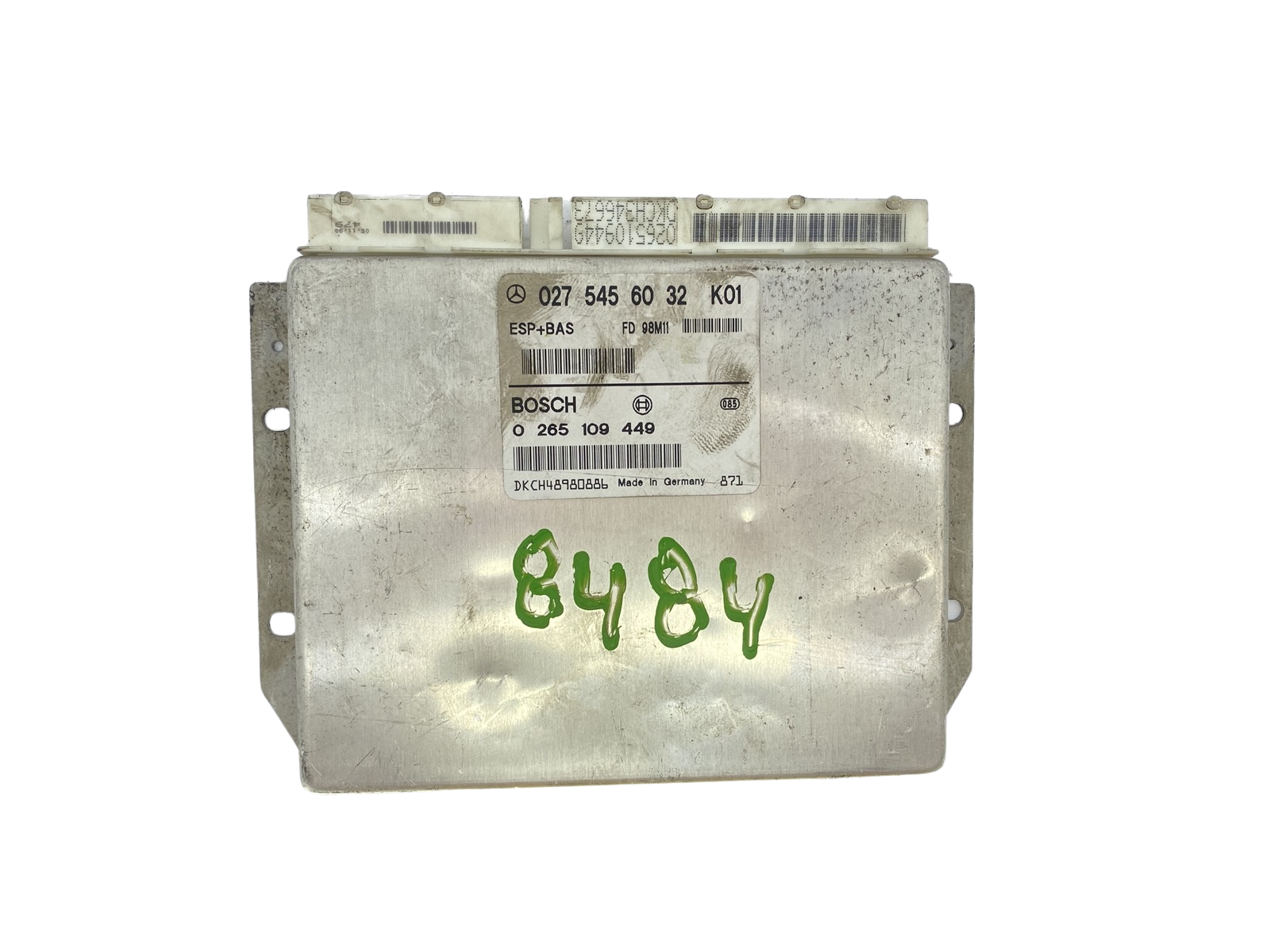 Unidade de Controlo ESP Mercedes 0275456032 K01 0265109449 Bosch 60543 main product photo