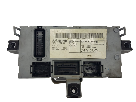 Módulo da unidade de controle BSI Fiat 46817786 Delphi 19927 main product photo