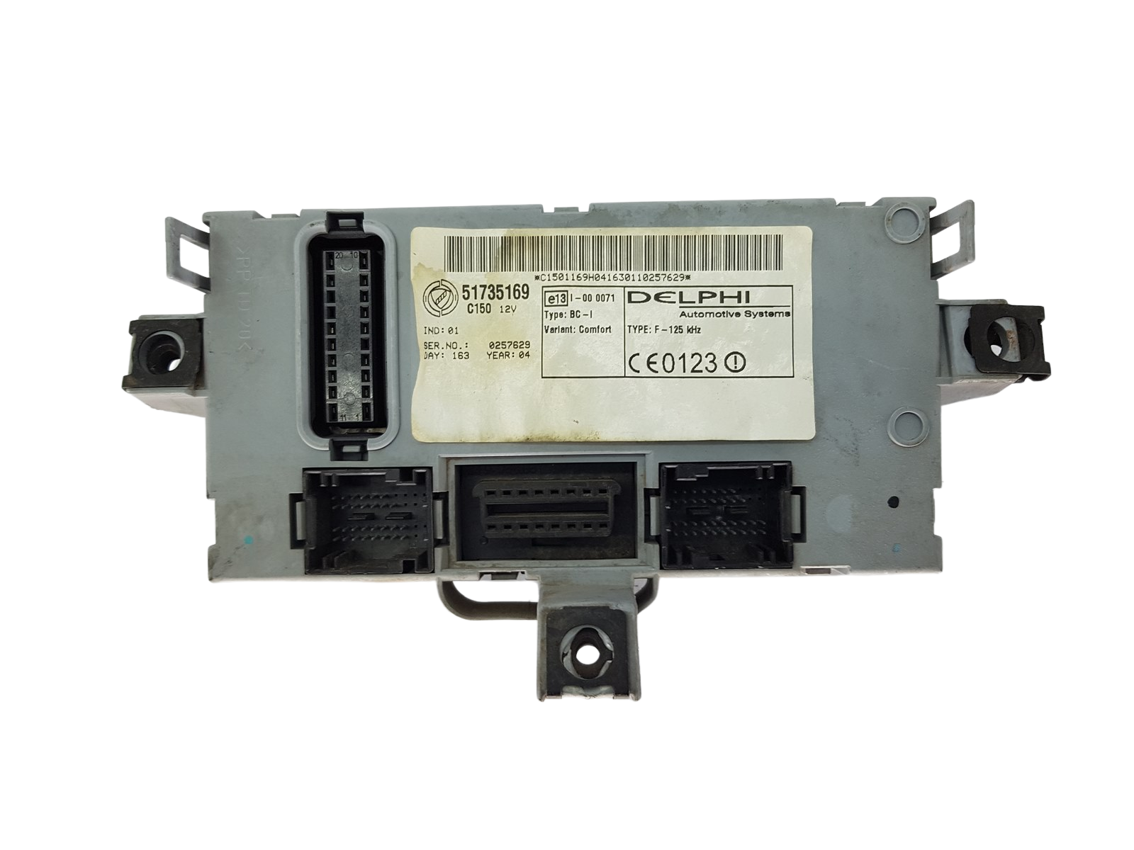 Unidade de Controlo BSI Fiat 51735169 Delphi 20409 main product photo