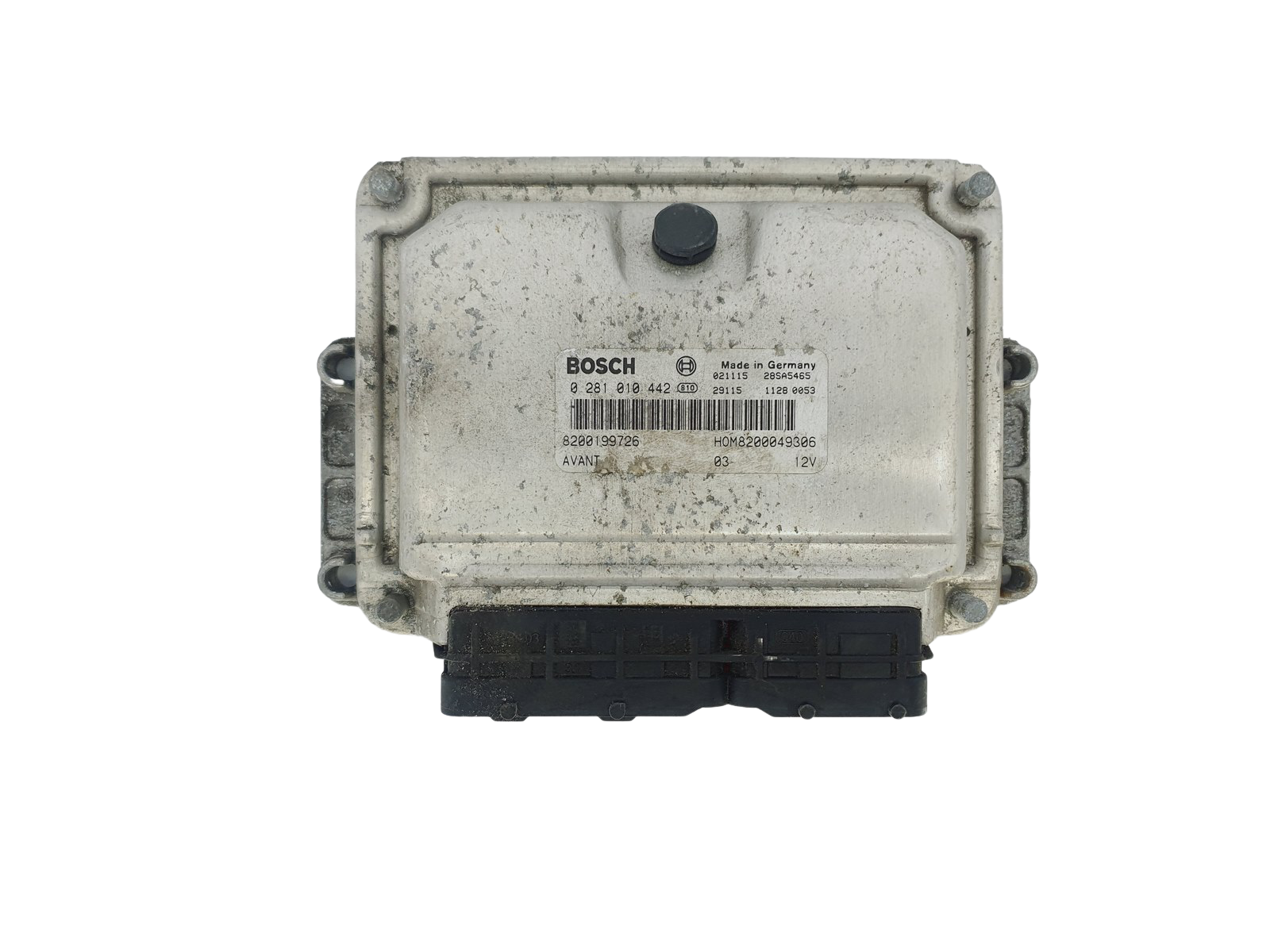 Unidade de Controlo 0281010442 8200126983 8200049306 Renault Bosch 40863 main product photo