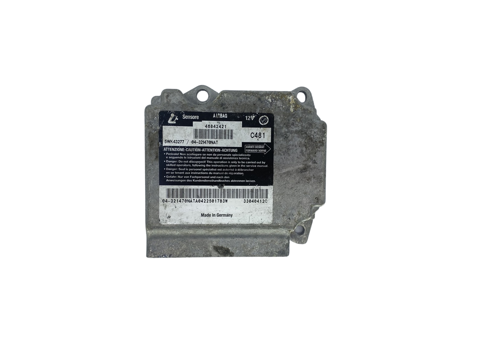 Módulo da unidade de controle 46842421 5WK43277 Alfa Siemens 58495 main product photo