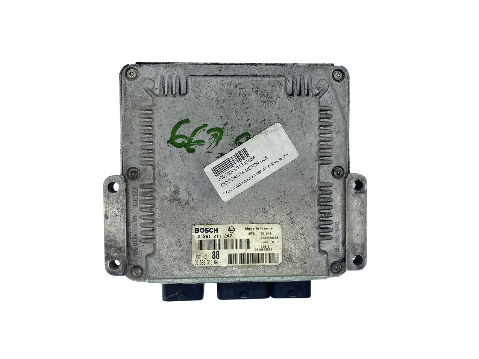 Unidade de Controlo 0281011247 9650931380 9646850580 PSA Bosch 61829 main product photo