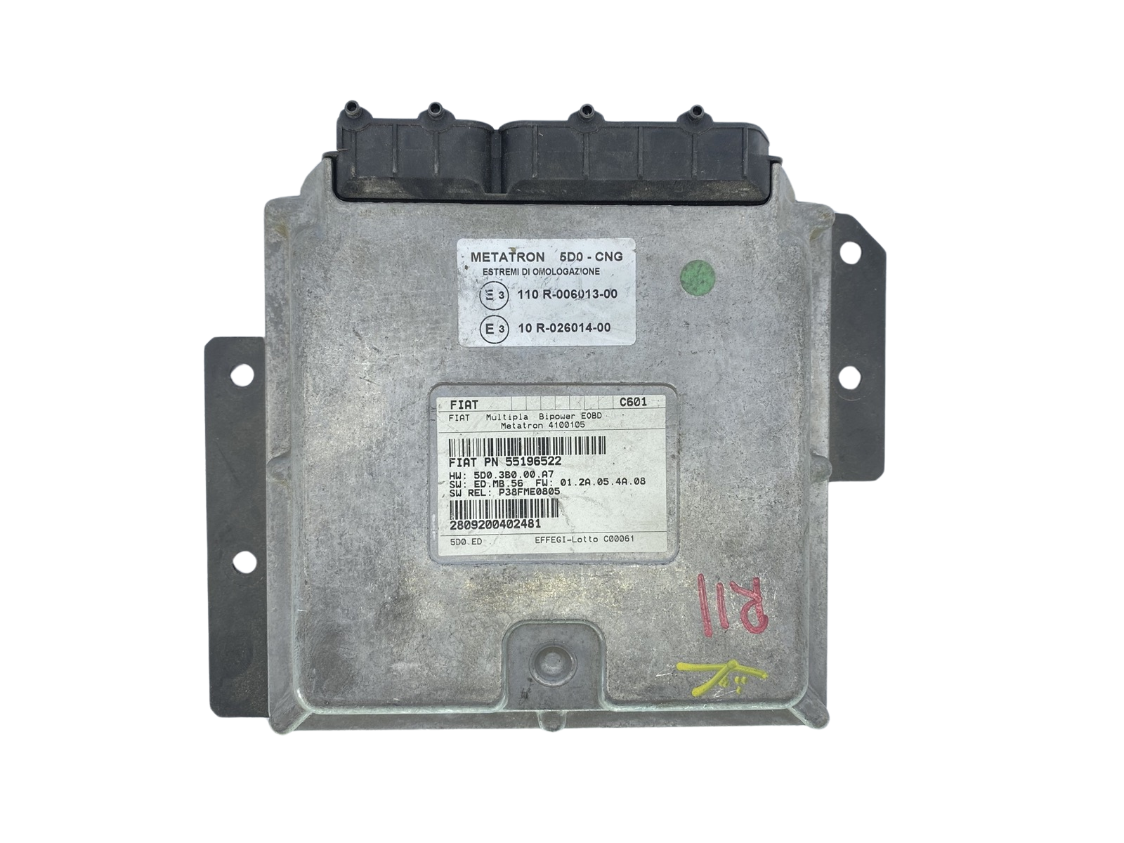 Unidade de Controlo 55196522 5D0.3B0.00.A7 110R-006013-00 Fiat Metatron 64067 main product photo