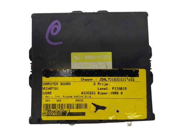 Módulo da unidade de controle Daihatsu 89560-97220 112000-6611 Denso main product photo