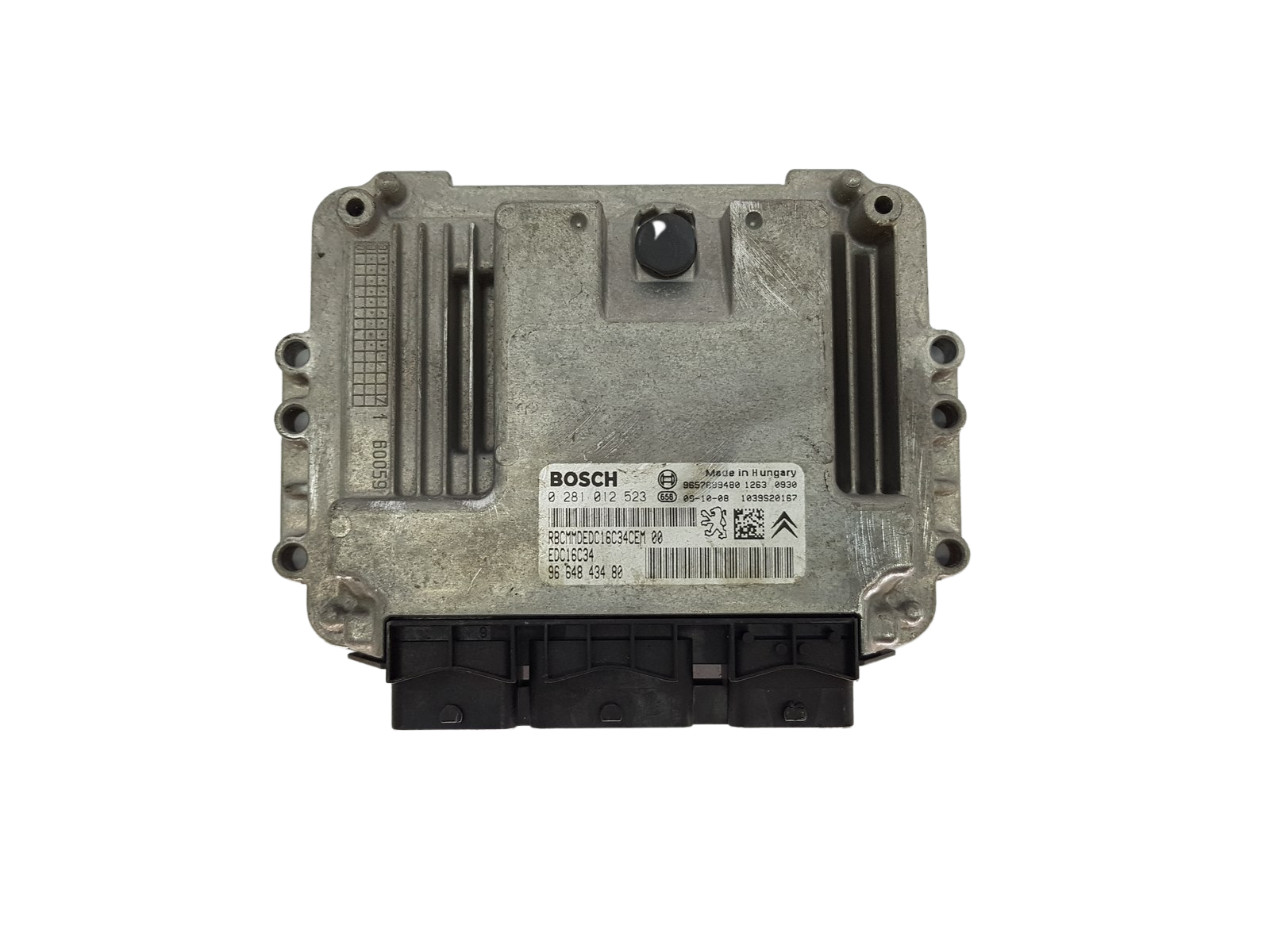 Unidade de Controlo 0281012523 9664843480 9657699480 PSA Bosch 17527 main product photo