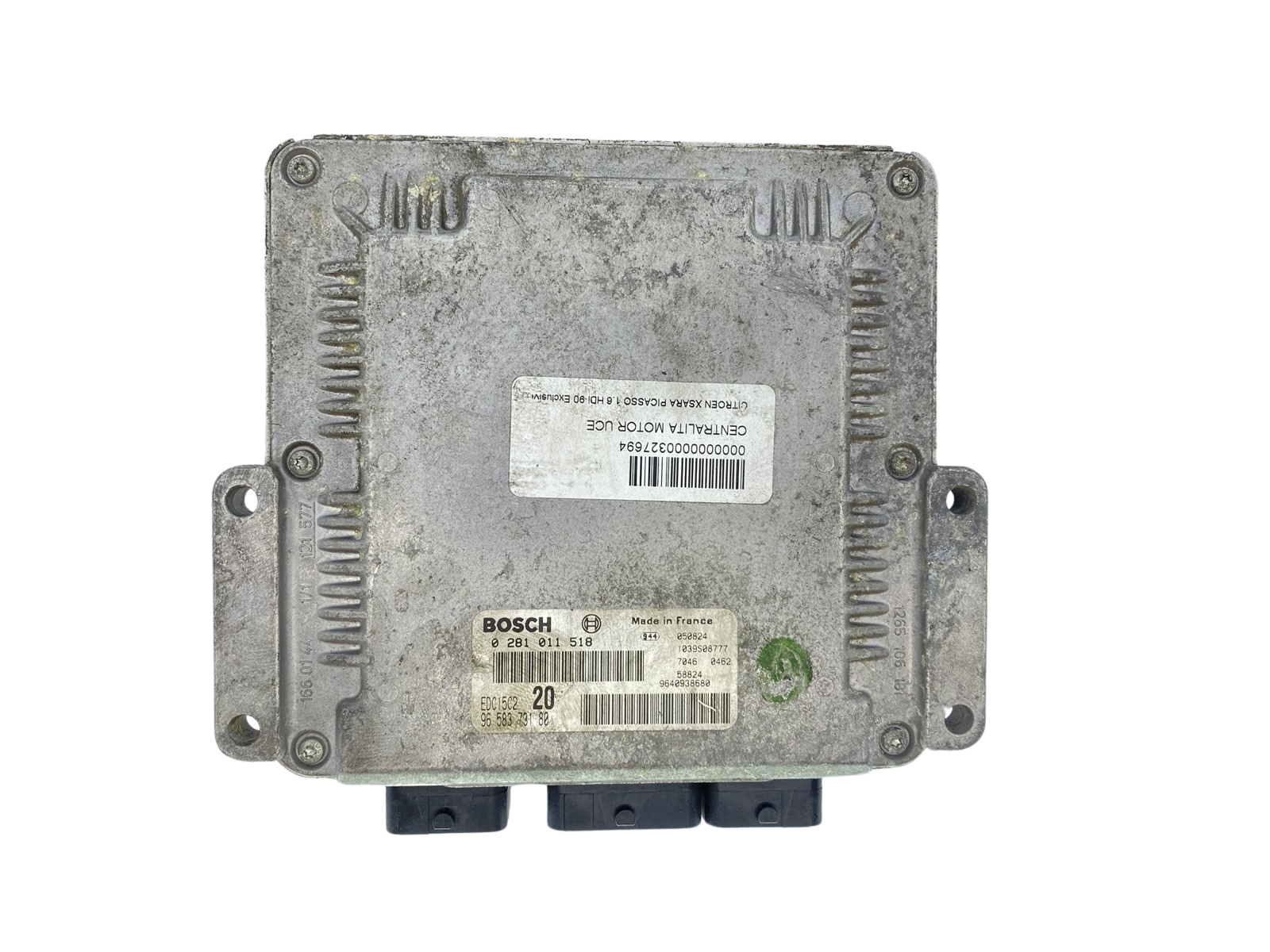 Unidade de Controlo 0281011518 9658373180 9640938680 PSA Bosch 63343 main product photo