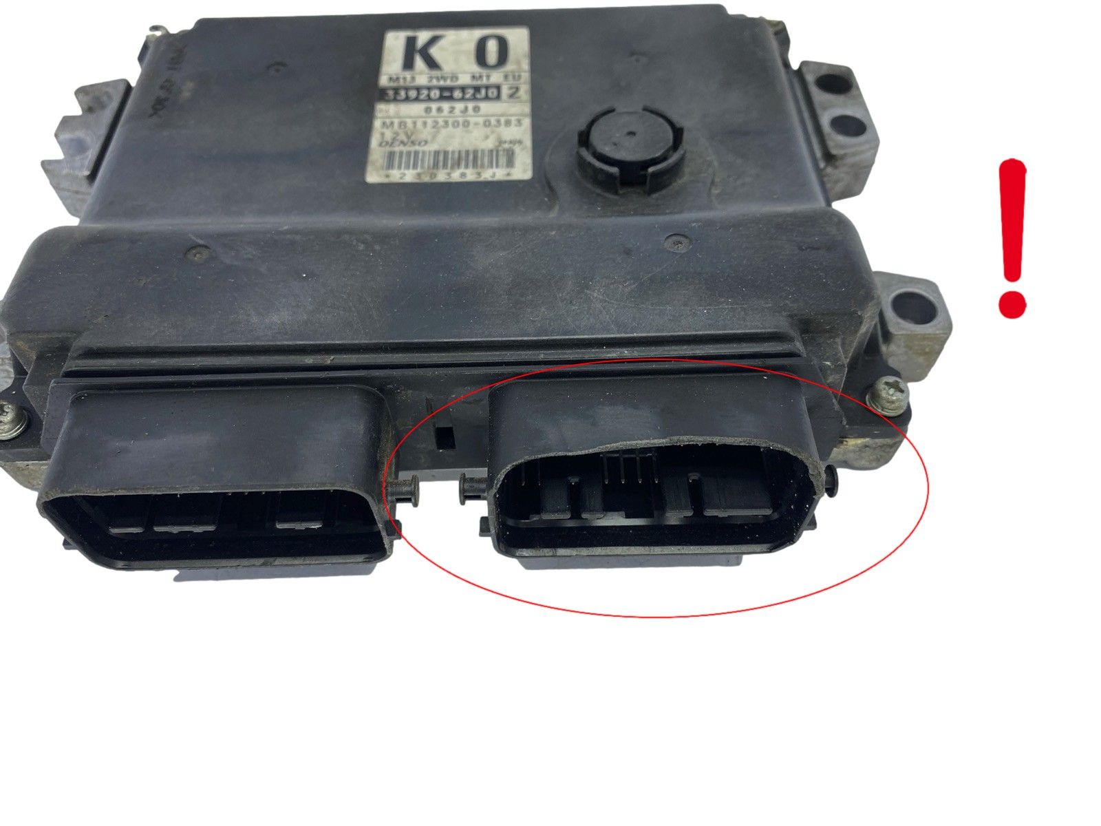 Unidade de Controlo Suzuki 33920-62J02 MB112300-0383 Denso 51291 main product photo
