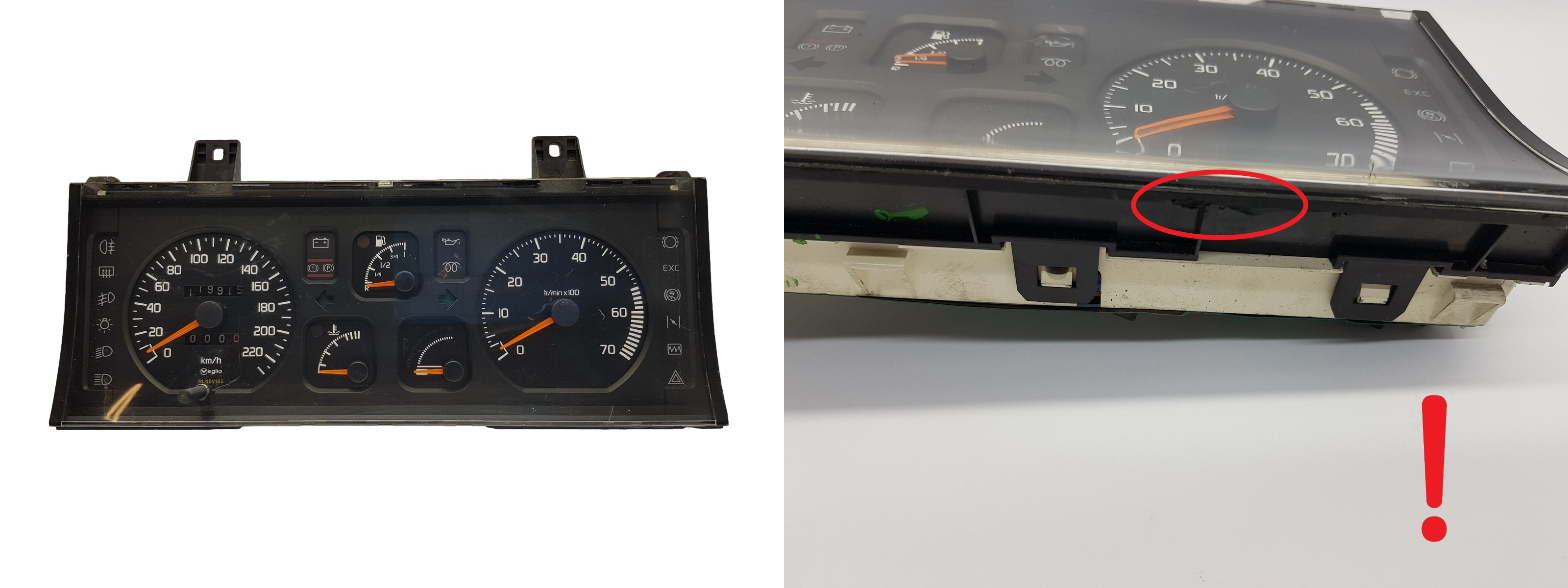 Conta-rotações Renault Clio 1 7700809036 B 1779 main product photo