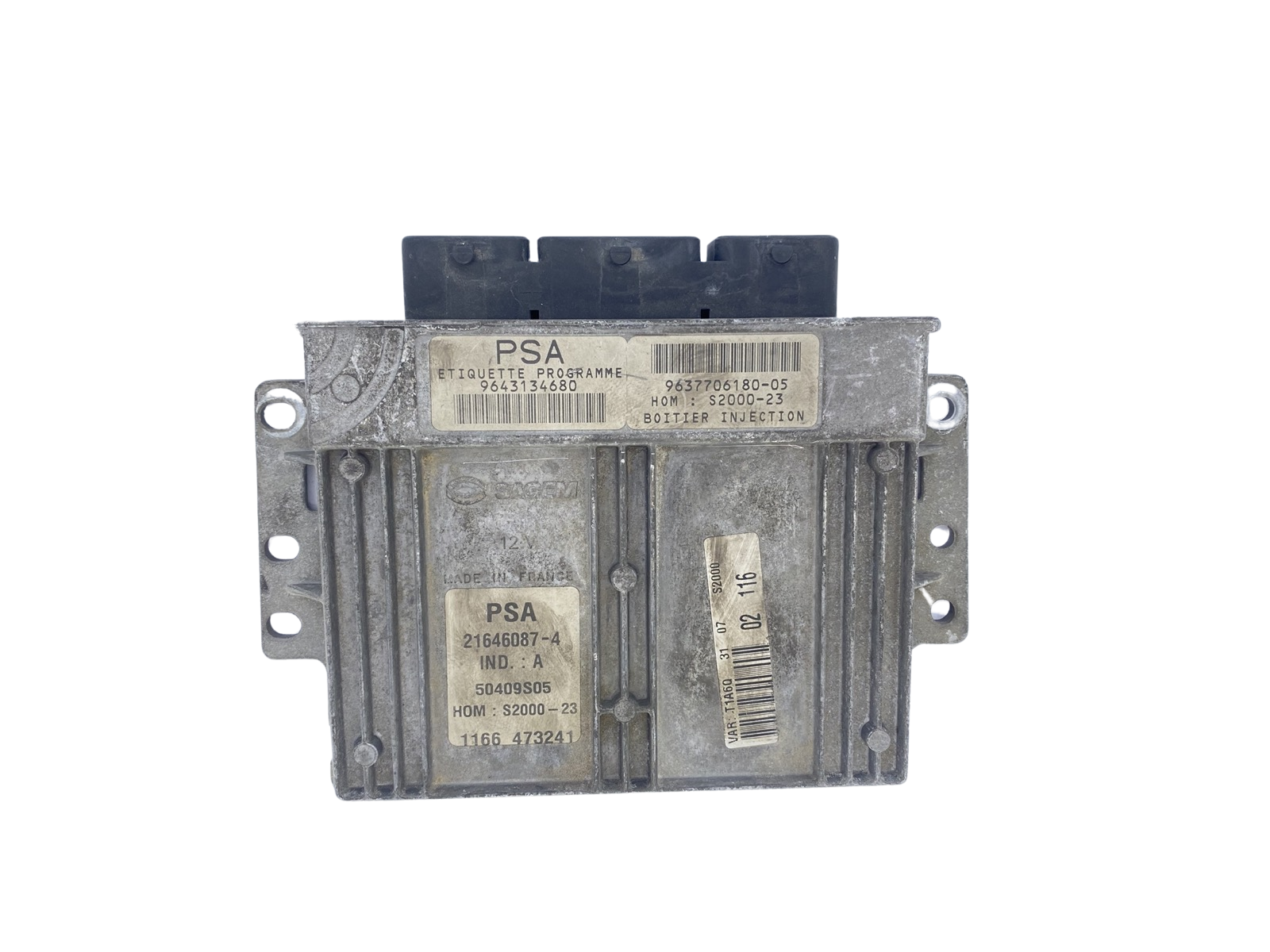 Unidade de Controlo 9643134680 9637706180-05 21646087-4 PSA Sagem 59744 main product photo