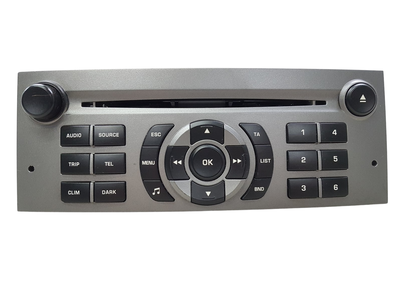 Rádio leitor de CD Citroen C5 9660647877 96606478YW Blaupunkt main product photo