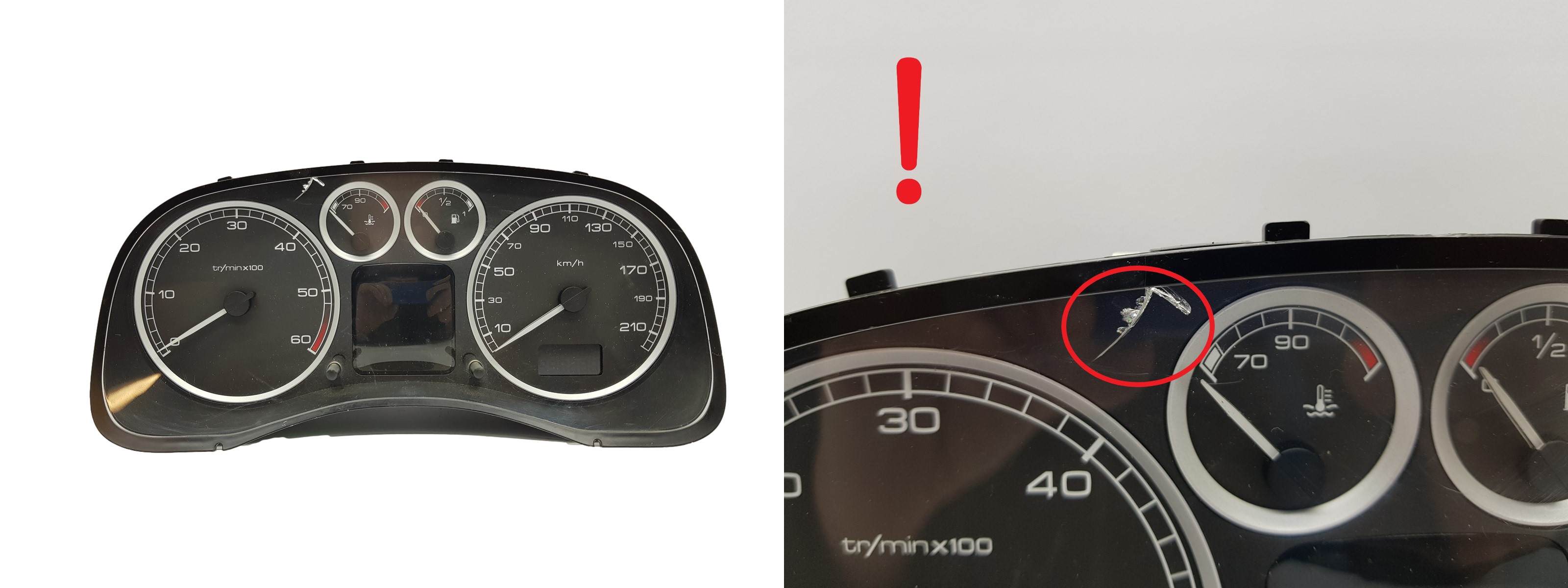 Conta-rotações Peugeot 307 9647538480 A01 3099 main product photo