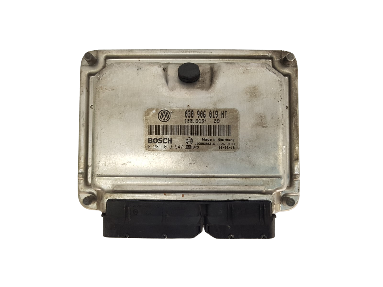 Unidade de Controlo 038906019HT 0281010947 VW Skoda Seat Bosch 3641 main product photo