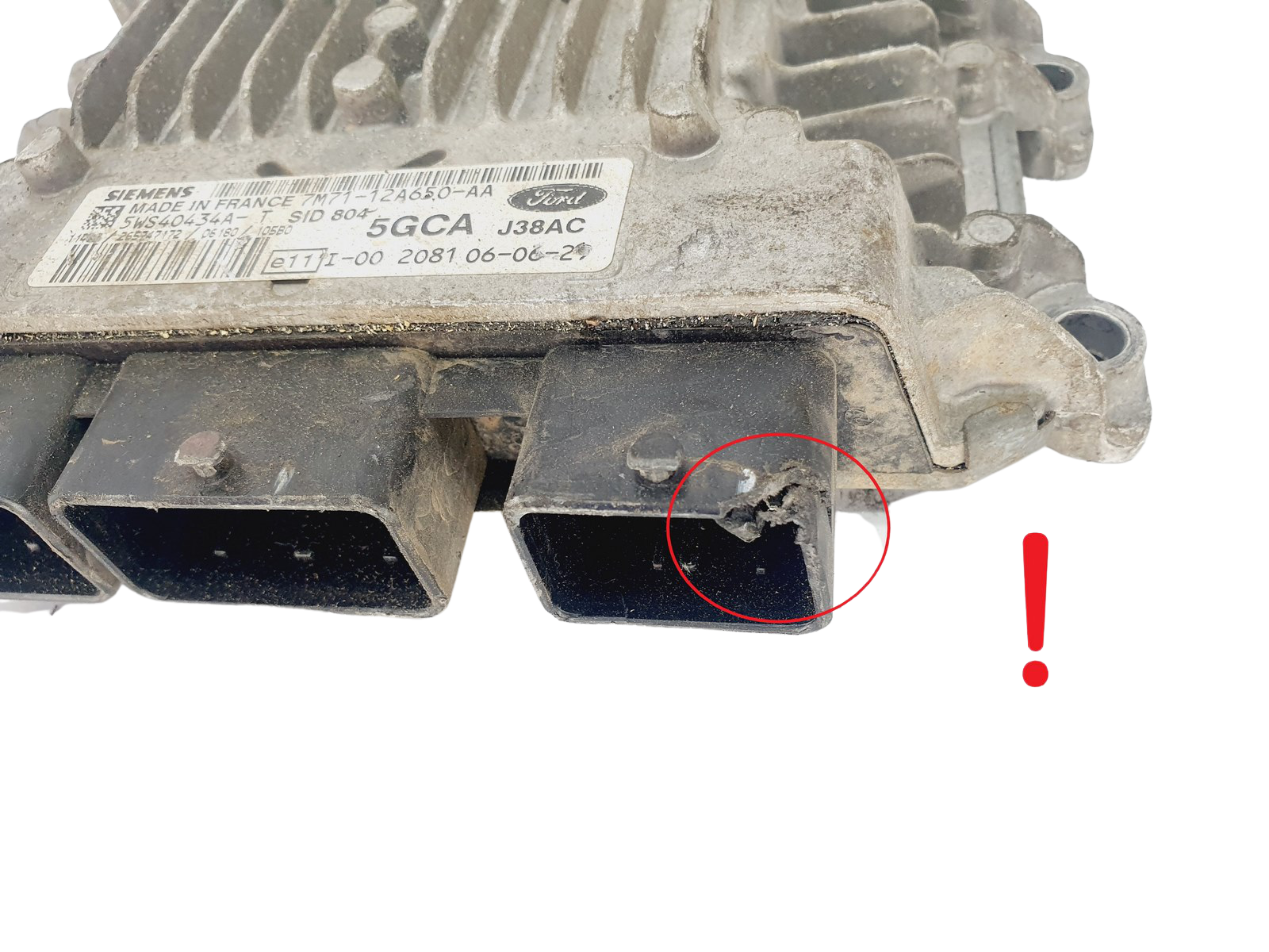 Unidade de Controlo 5WS40434A-T 7M71-12A650-AA SID 804 Ford Siemens 46429 main product photo