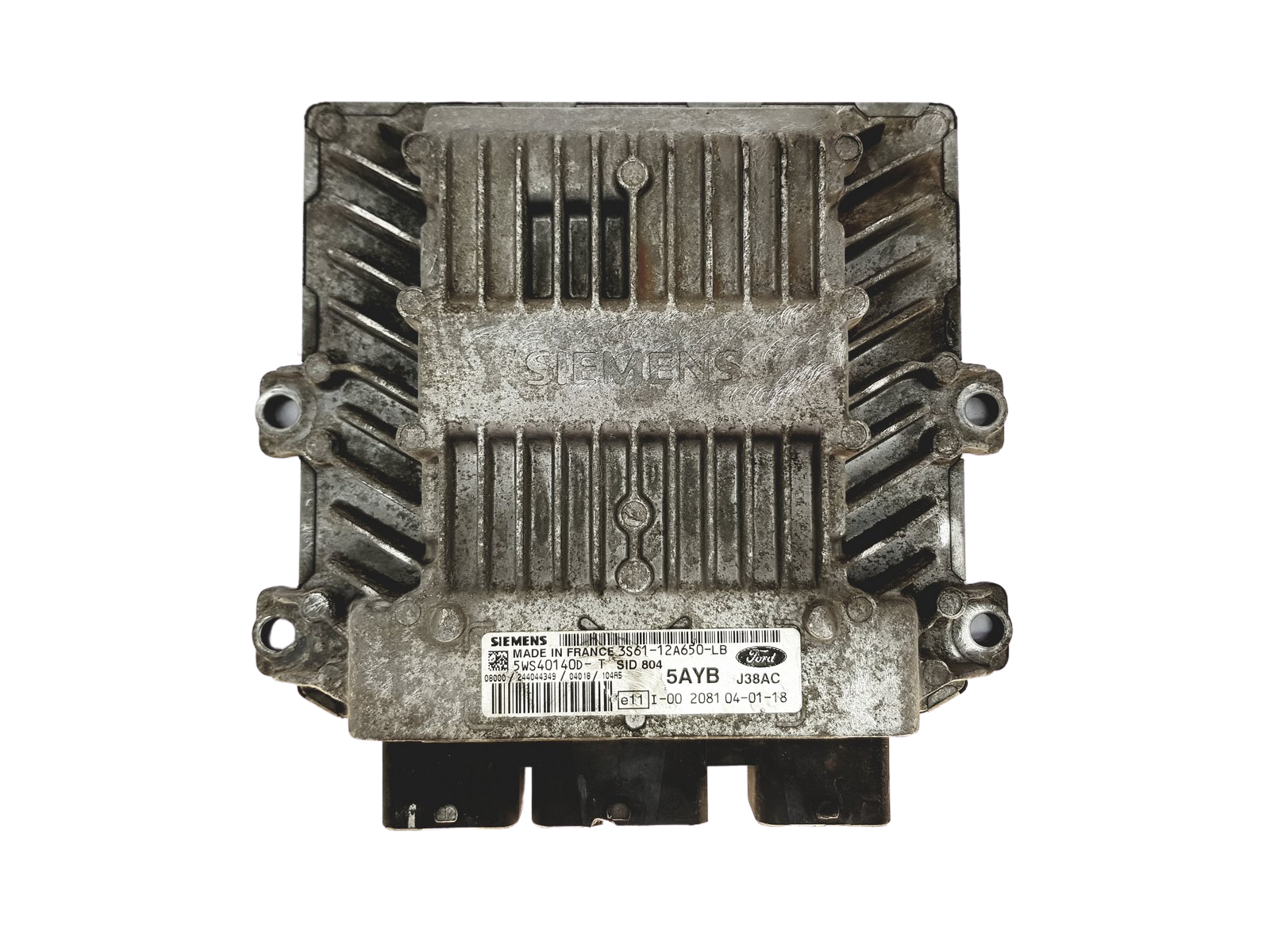 Unidade de Controlo 3S61-12A650-LB 5WS40140D-T SID 804 Ford Siemens 30391 main product photo