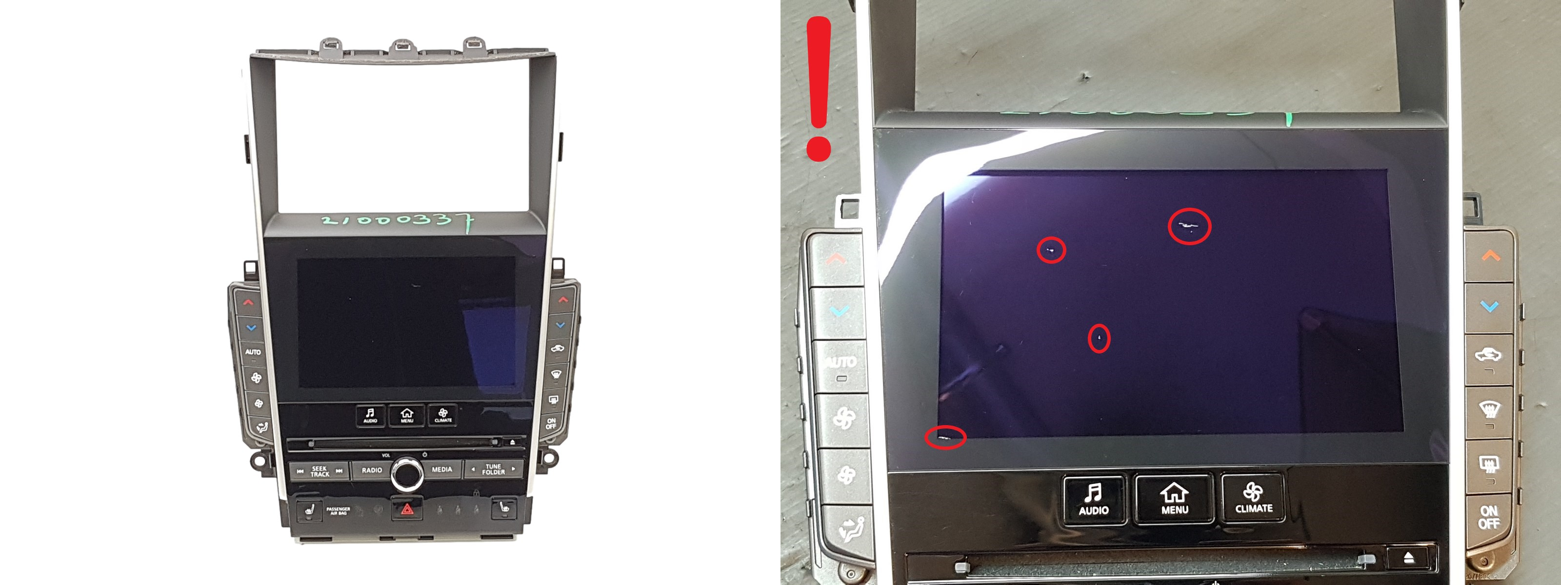 Painel Controlo Radia Navi A/C Infiniti Q50 253914GR2B main product photo