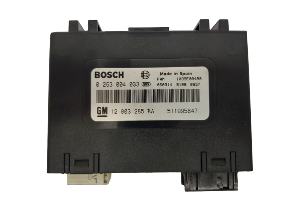 Módulo da unidade de controle Saab 12803285AA 0263004033 Bosch GM main product photo