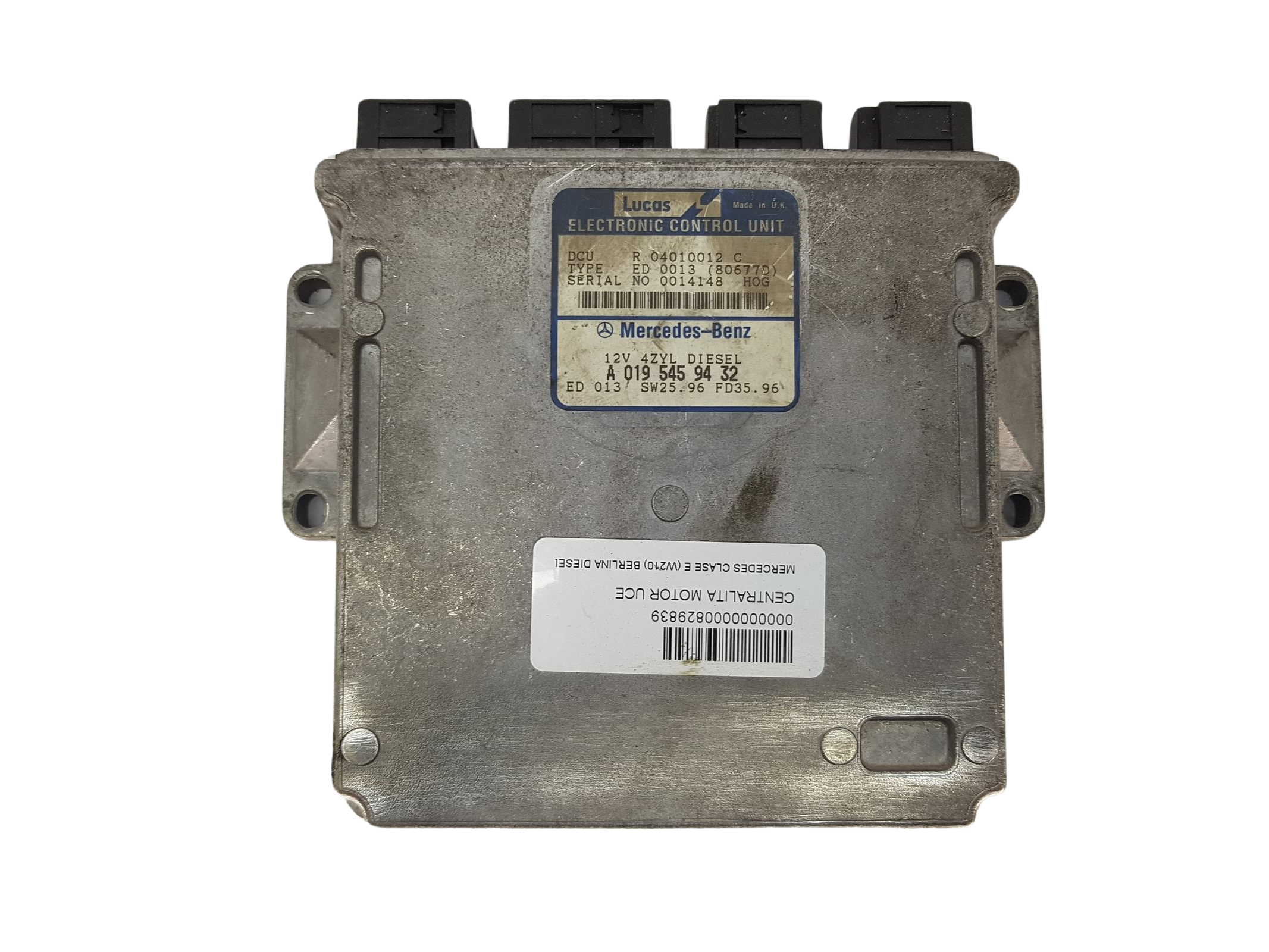 Unidade de Controlo A0195459432 R04010012C Mercedes Lucas 3108 main product photo