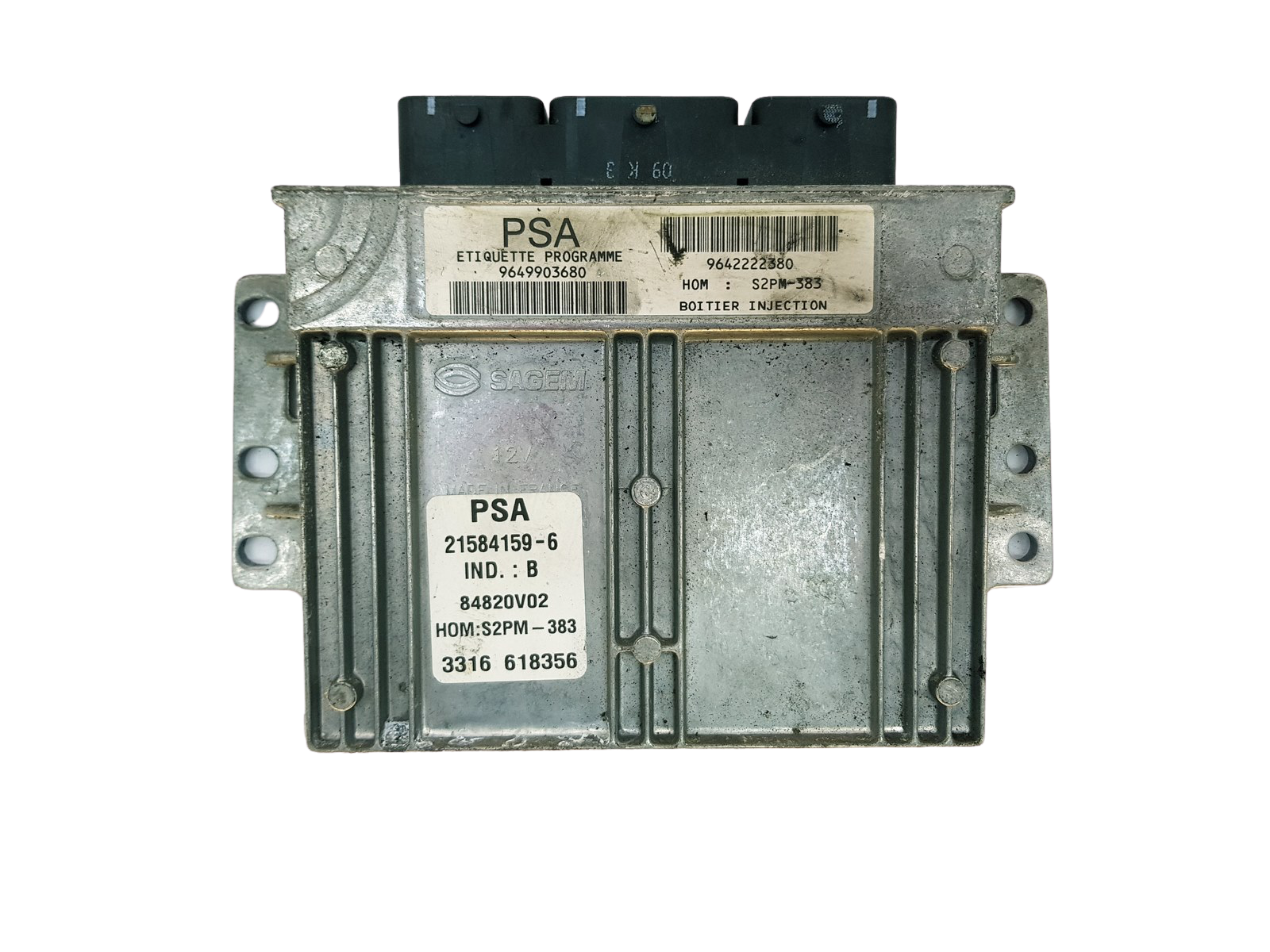Unidade de Controlo 9649903680 9642222380 21584159-6 PSA Sagem 30953 main product photo