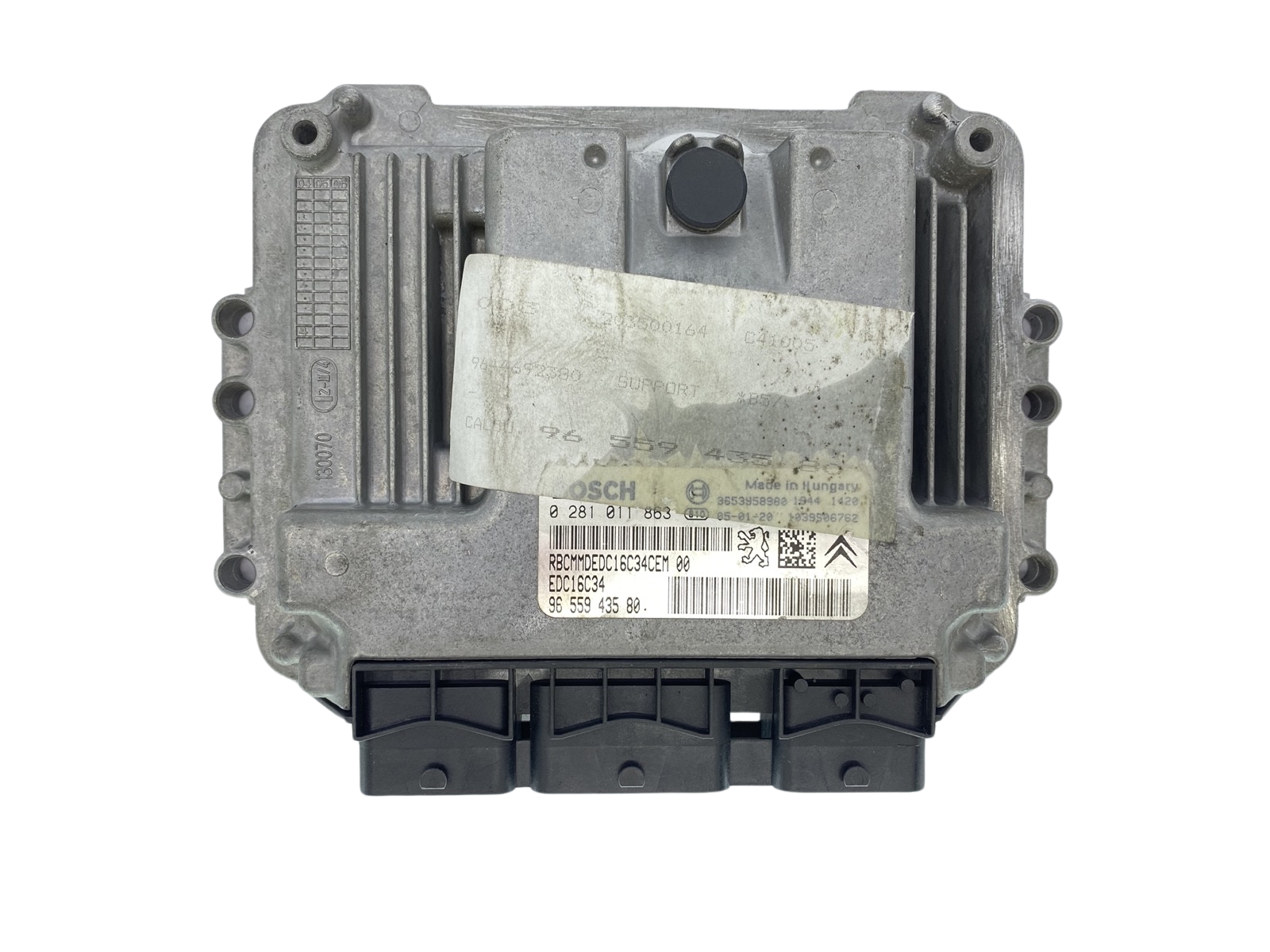 Unidade de Controlo 0281011863 9653958980 9655943580 PSA Bosch 63885 main product photo