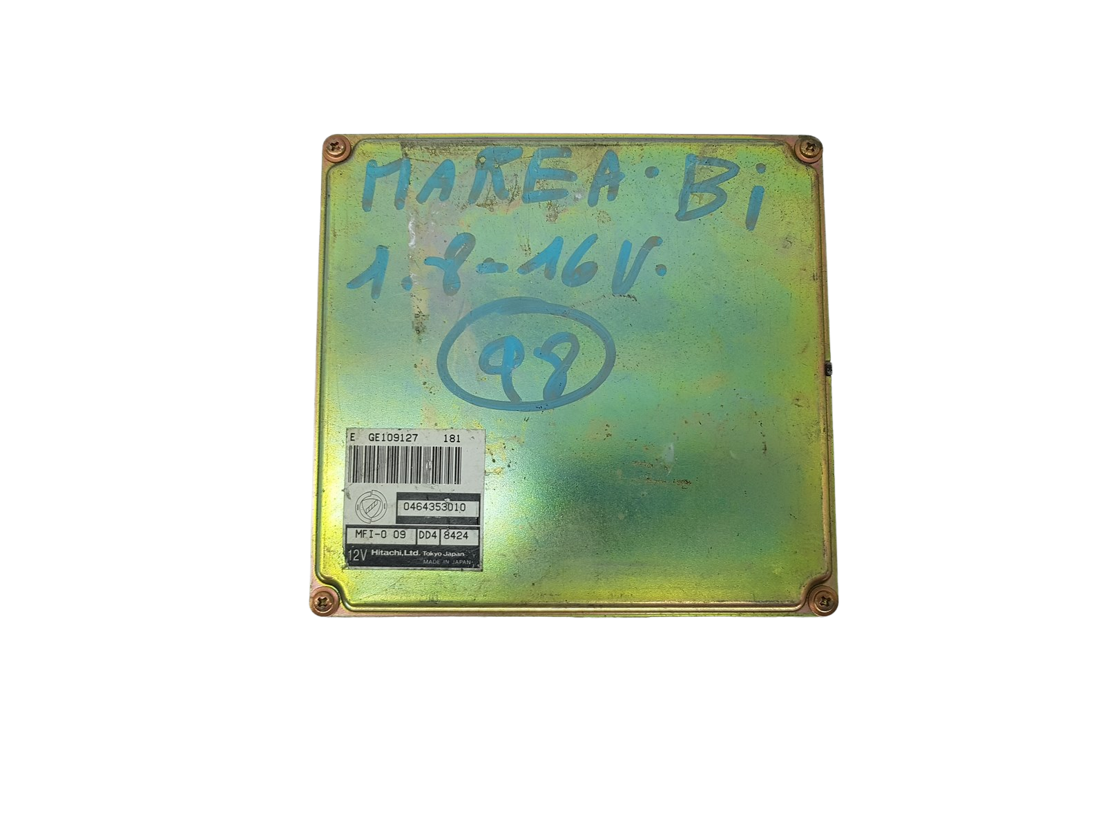Unidade de Controlo Fiat 0464353010 GE109127 Hitachi 17566 main product photo