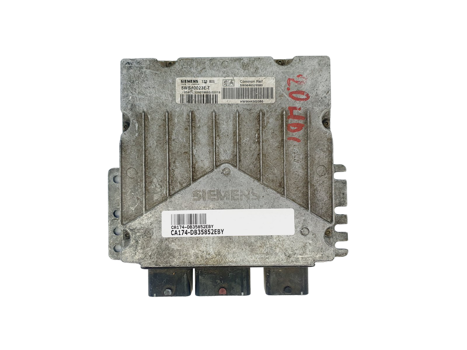 Unidade de Controlo 5WS40023E-T 9646529580 9644302380 SID801 PSA main product photo