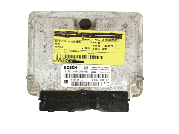 Unidade de Controlo Opel 24417169 0281010268 Bosch GM 19214 main product photo