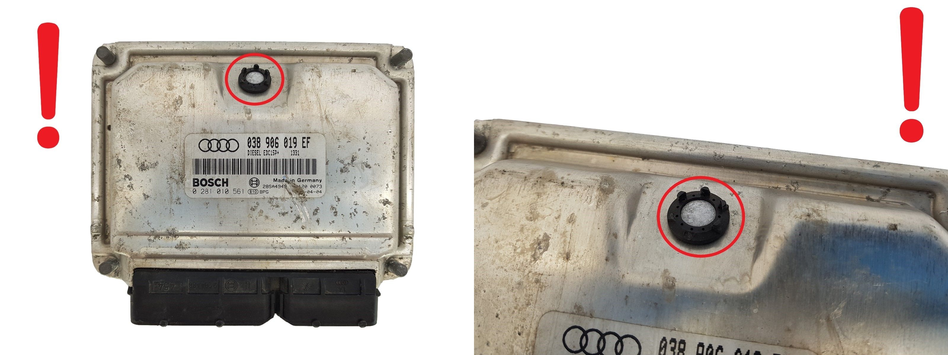 Unidade de Controlo 0281010561 038906019EF VW Audi Bosch main product photo