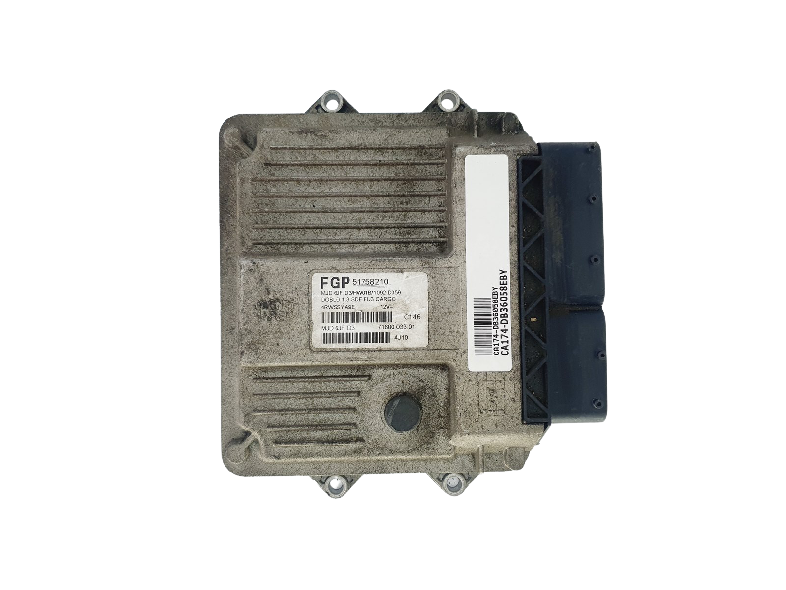 Unidade de Controlo MJD6JF.D3 51758210 Fiat Magneti Marelli 36058 main product photo