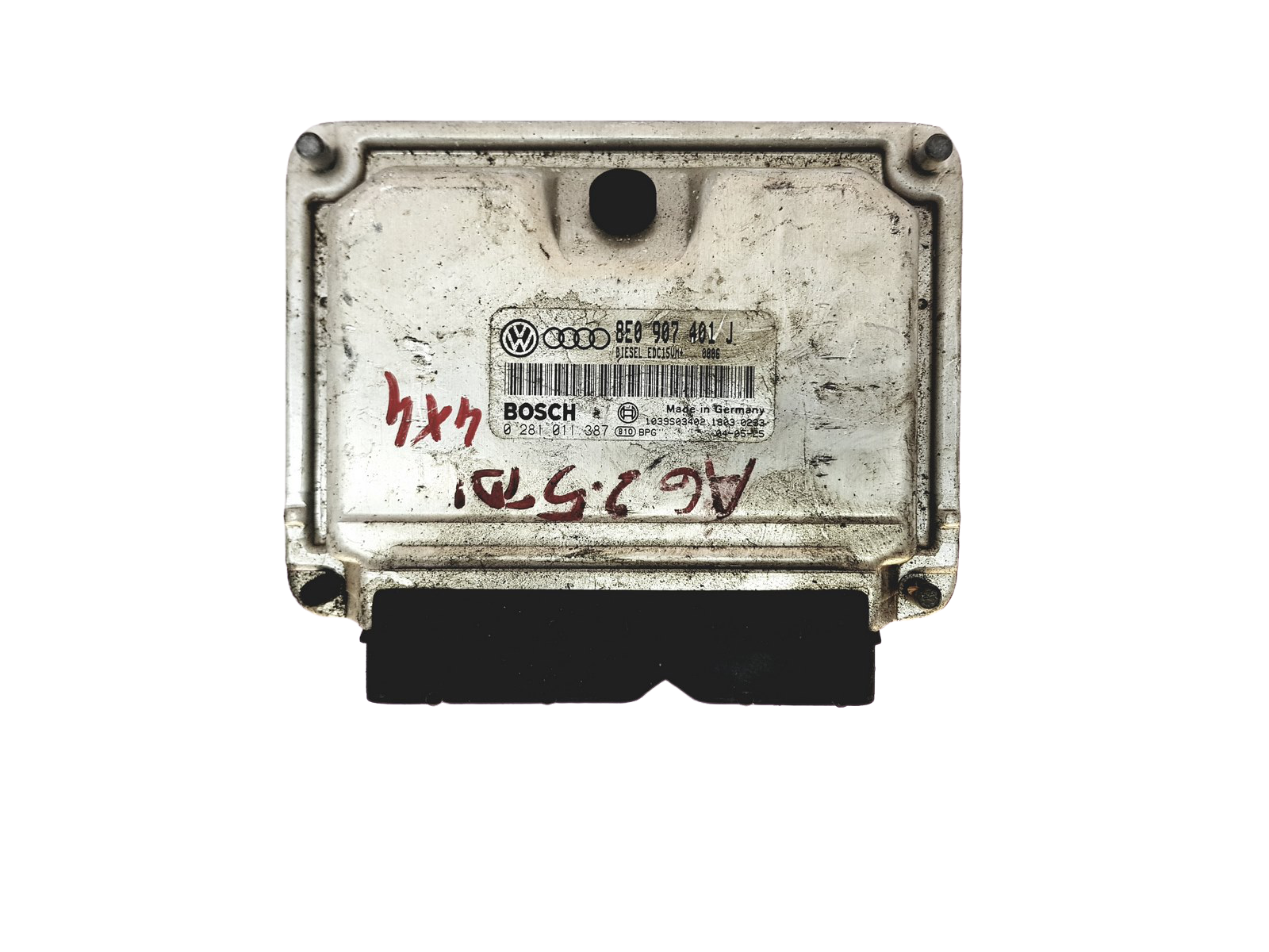 Unidade de Controlo VW Audi 8E0907401J 0281011387 Bosch 24778 main product photo