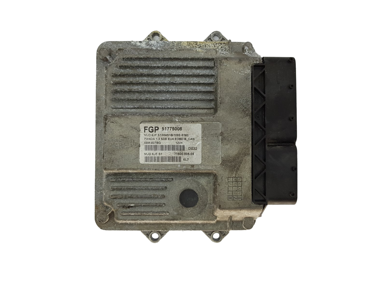 Unidade de Controlo FGP MJD6JF.S1 51775008 71600.005.05 Fiat Magneti Marelli 14265 main product photo