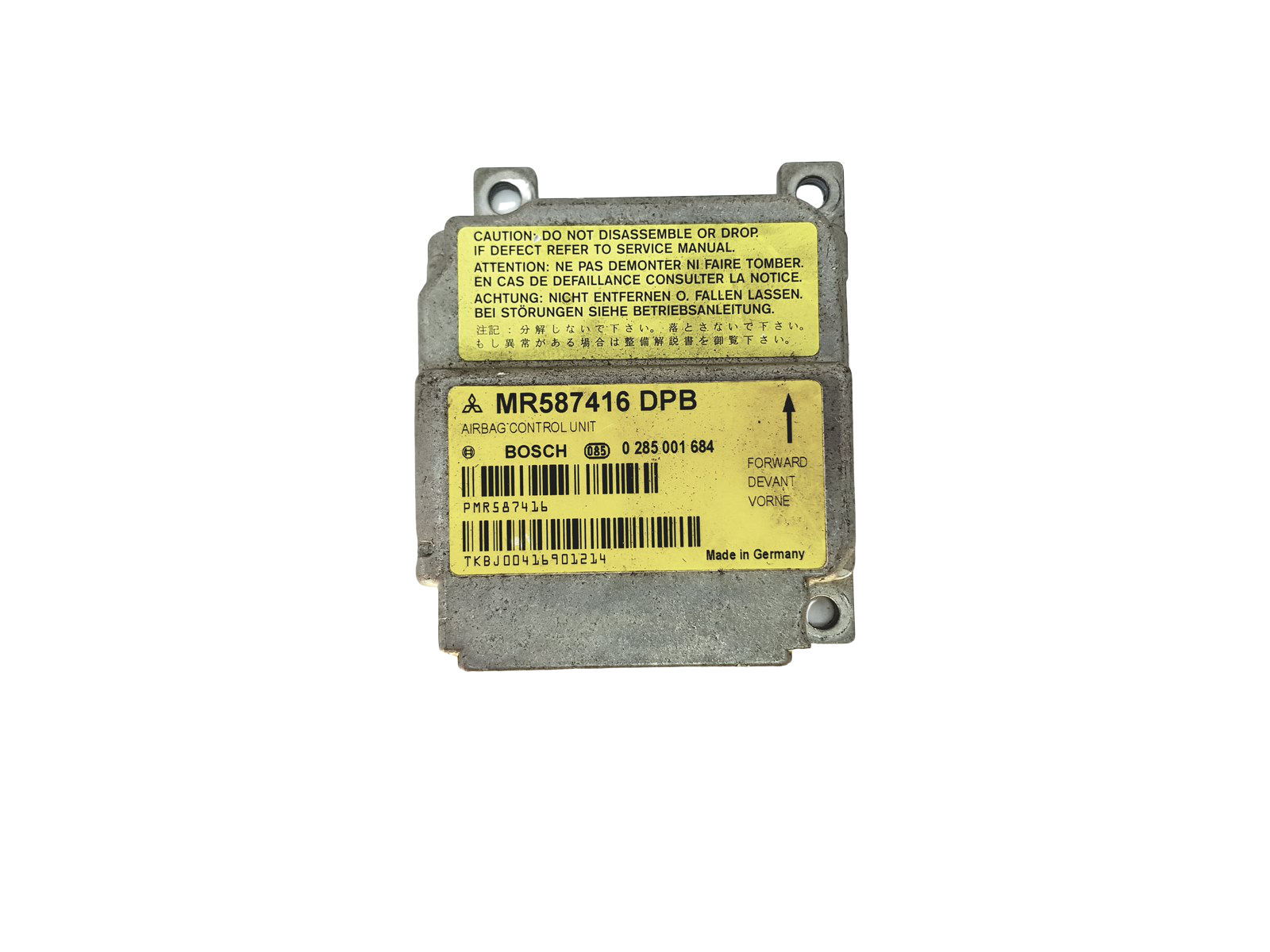 Módulo da unidade de controle 0285001684 PMR587416 Mitsubishi Bosch main product photo