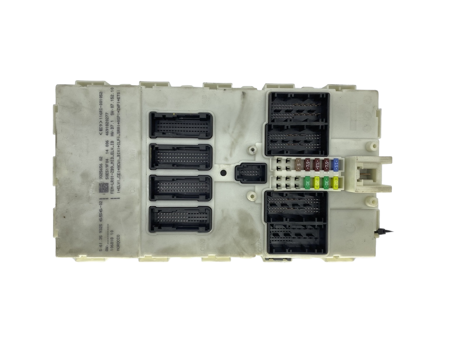 Módulo da unidade de controle 61.35 9325656-02 50E519F04 BMW LEAR main product photo