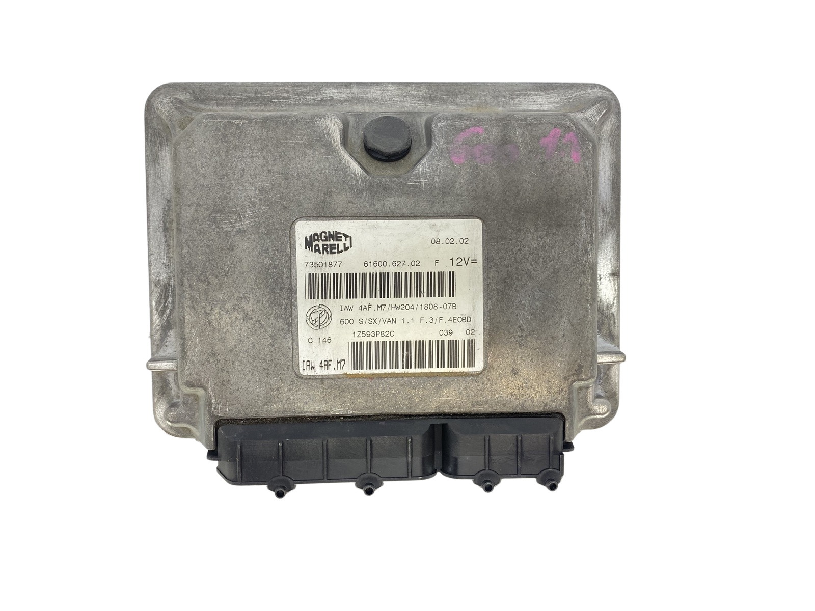 Unidade de Controlo 73501877 61600.627.02 IAW4AF.M7 Fiat Magneti Marelli 57828 main product photo