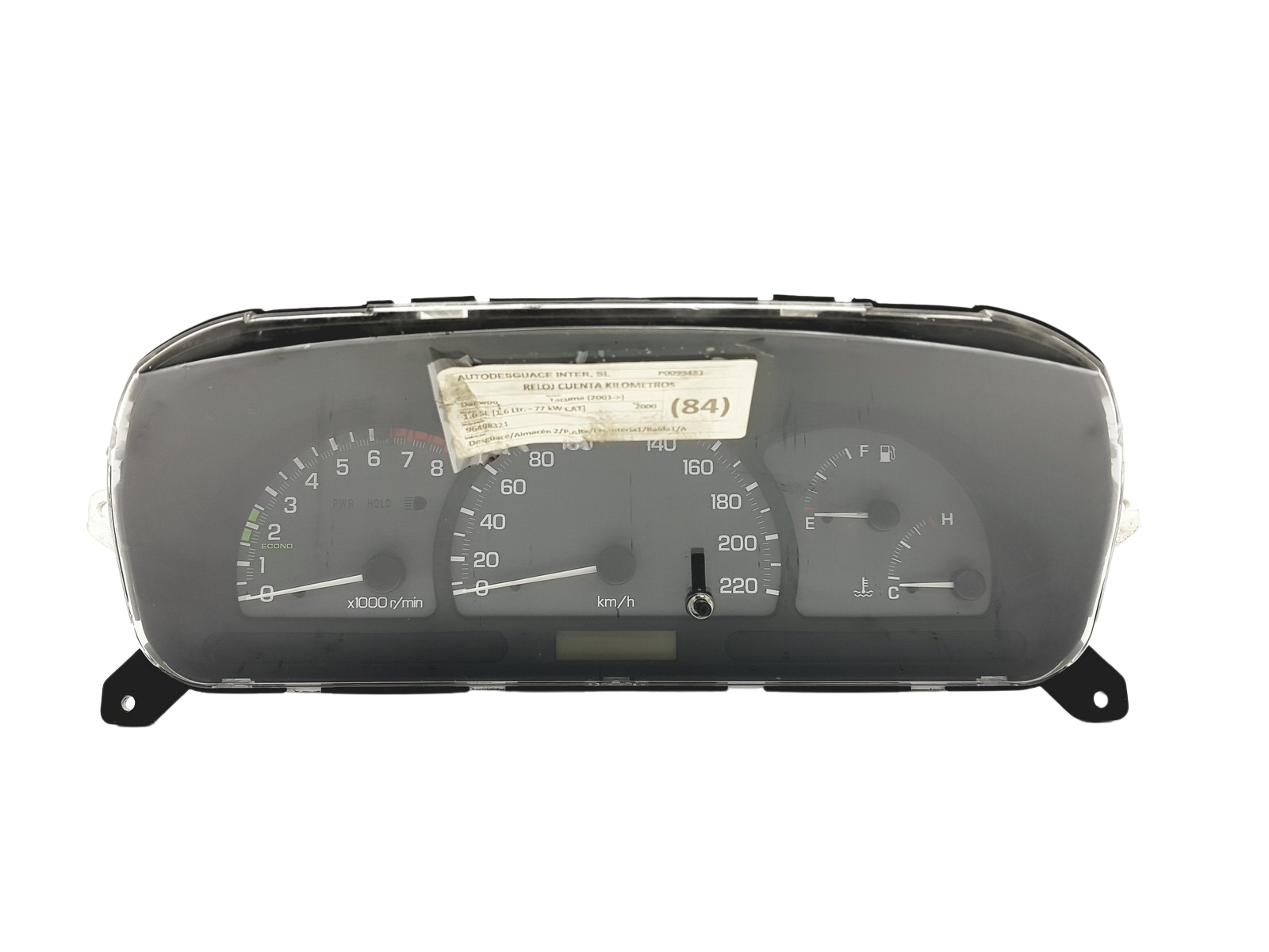Conta-rotações Daewoo Tacuma 96498321 57674 main product photo