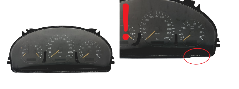 Conta-rotações Mercedes ML W163 A1635400247 Delphi main product photo