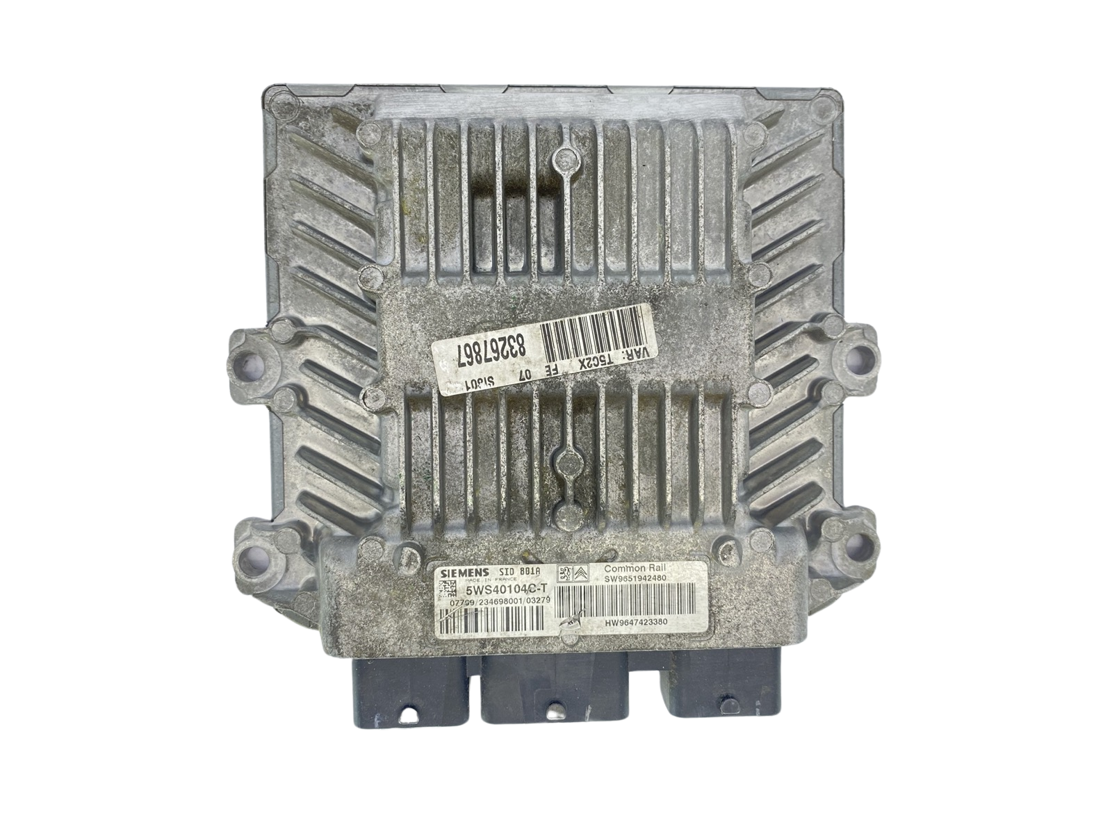 Unidade de Controlo 5WS40104C-T 9651942480 9647423380 PSA Siemens 63634 main product photo